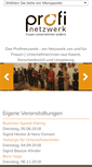 Mobile Screenshot of das-profinetzwerk.de